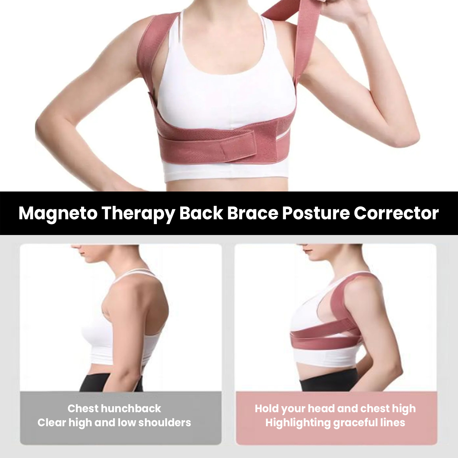 Title 8, Body Back Support Posture Brace