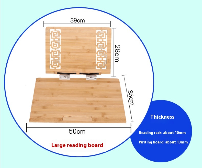 Title 4, Portable Reading Bookshelf Vertical Reading Rac...