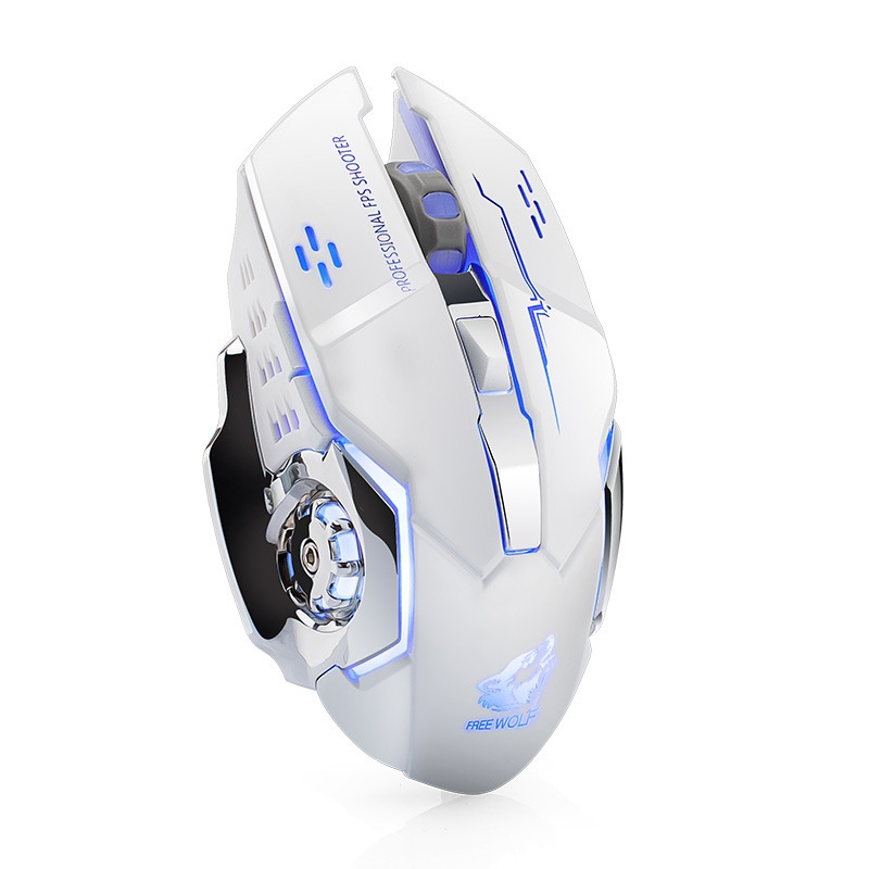 Title 5, Mouse gaming wireless, luminoso e meccanico per...