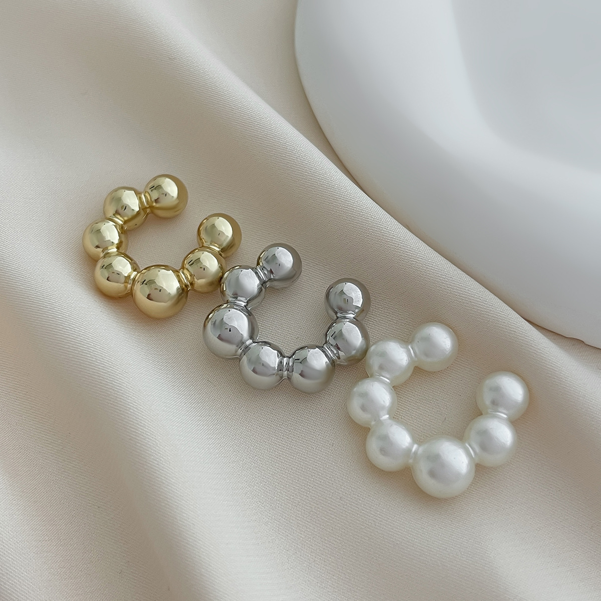 Title 8, Fashion No Pierced Pearl 3-teiliges Set