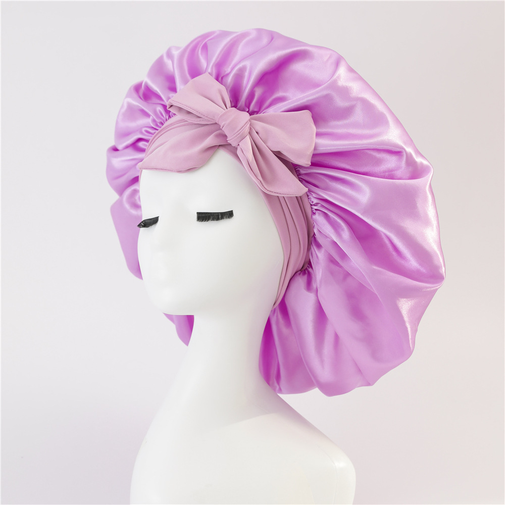 Bonnet Night Sleep Cap Scarf