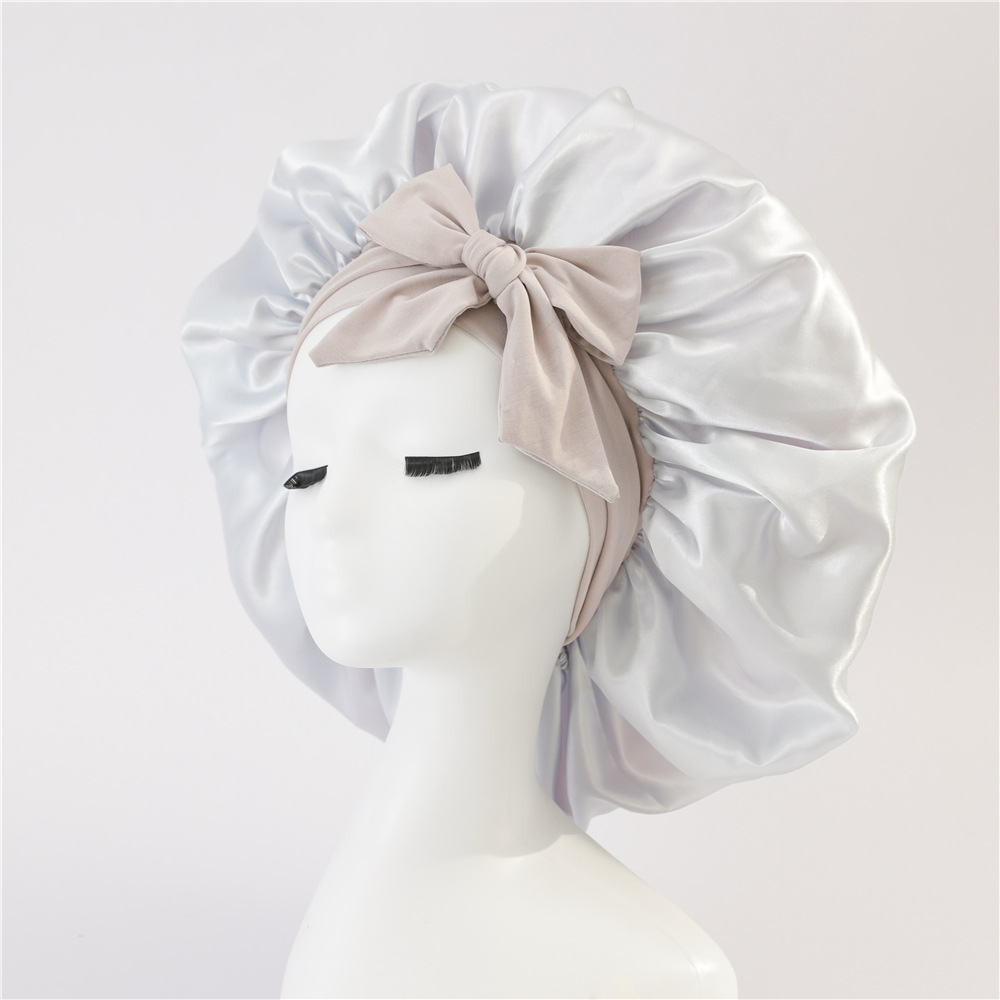 Bonnet Night Sleep Cap Scarf