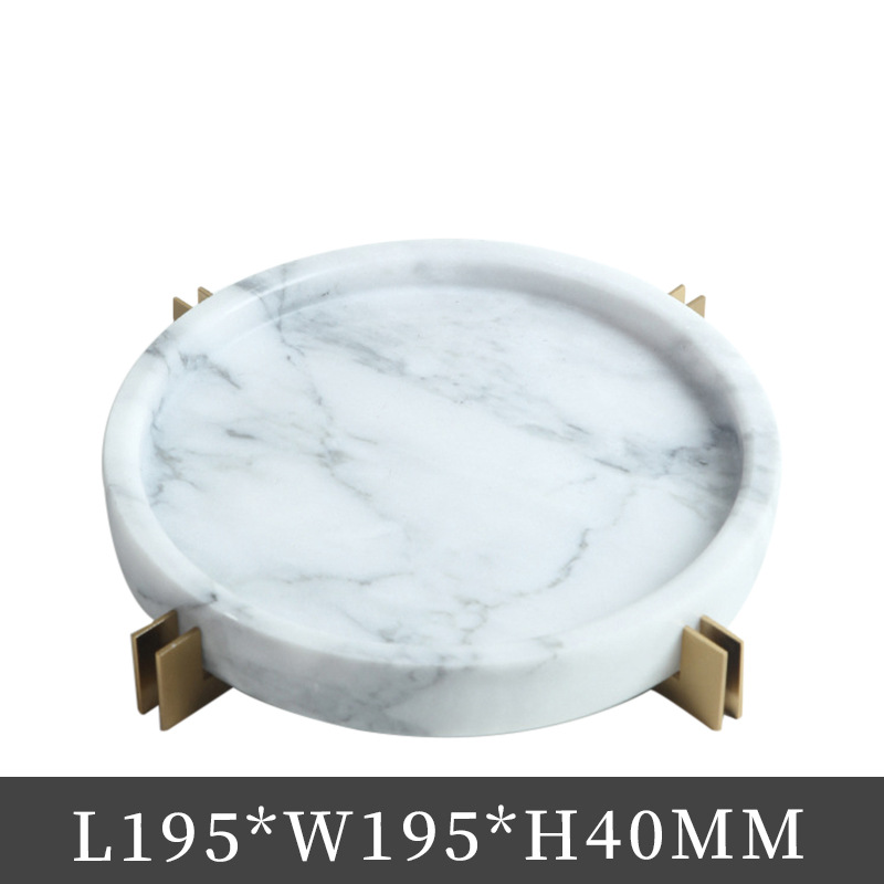 Title 3, Mild Luxury Marble Ashtray Soft Decoration