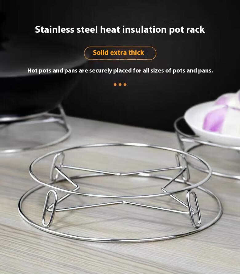 Title 2, Stainless Steel Multi-functional Pot Rack Heat ...