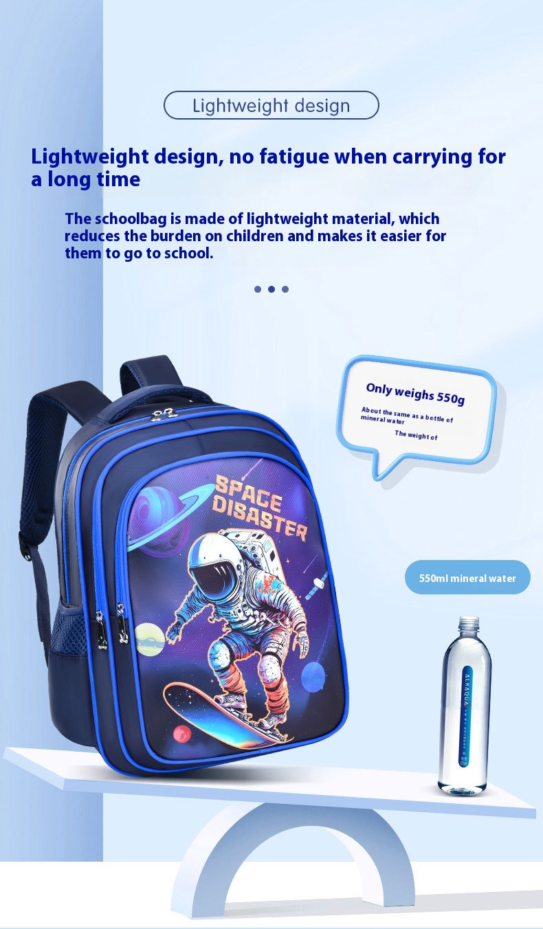 Title 9, Astronaut Schoolbag Boy Double Shoulders Backpa...