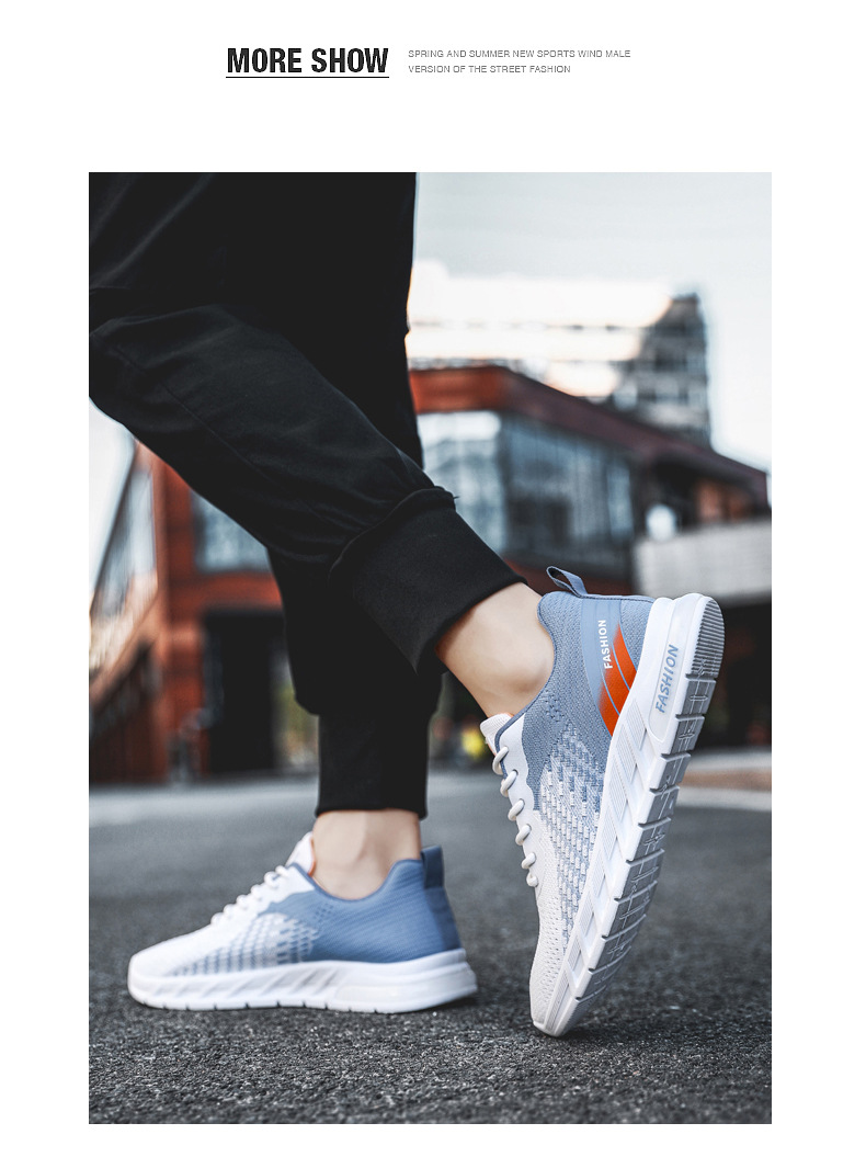 Title 7, Sneakers respirants en mesh Fly Woven pour la c...