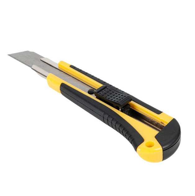 Title 2, MOQ1000 Yellow Art Knife 18mm Blade Plastic Met...