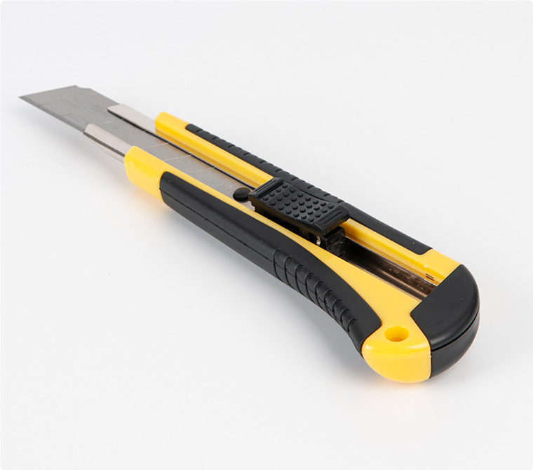 Title 6, MOQ1000 Yellow Art Knife 18mm Blade Plastic Met...