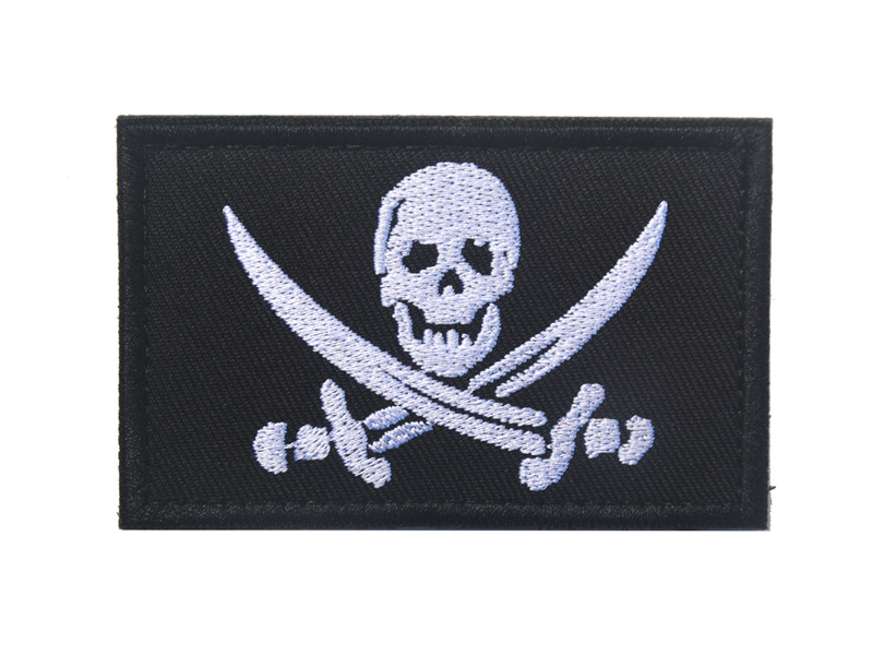 Title 4, Pirate Style Patch Armband Velcro Package Seal