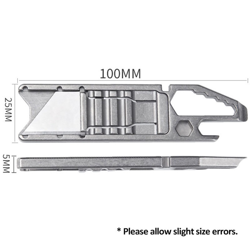 Title 2, Titanium Paper Cutter Multifunctional Utility K...