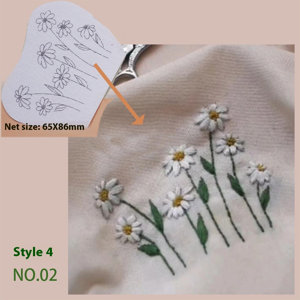 Title 3, Clothes Embroidery Stickers DIY Handmade