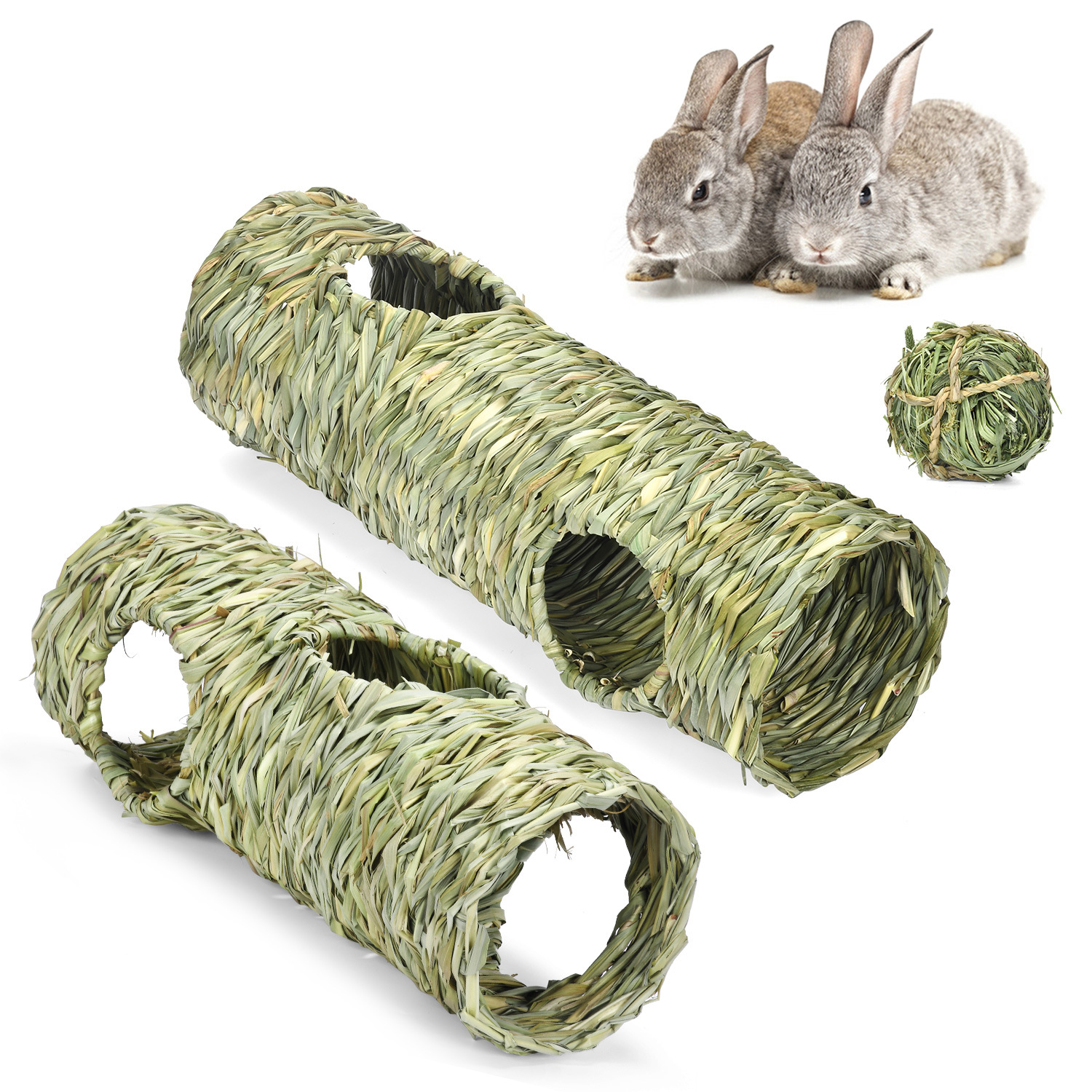 Title 6, Rabbit Tunnel Porous Totoro Hamster Landscaping...