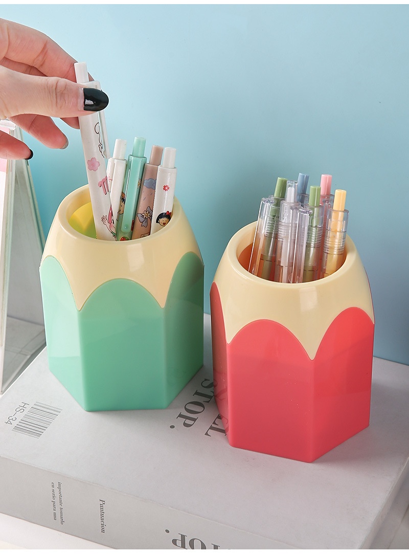 Title 6, Creative Pen Holder Student Office Learning Sta...