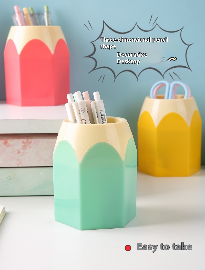 Title 7, Creative Pen Holder Student Office Learning Sta...