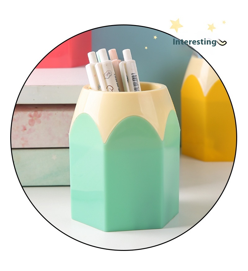 Title 9, Creative Pen Holder Student Office Learning Sta...