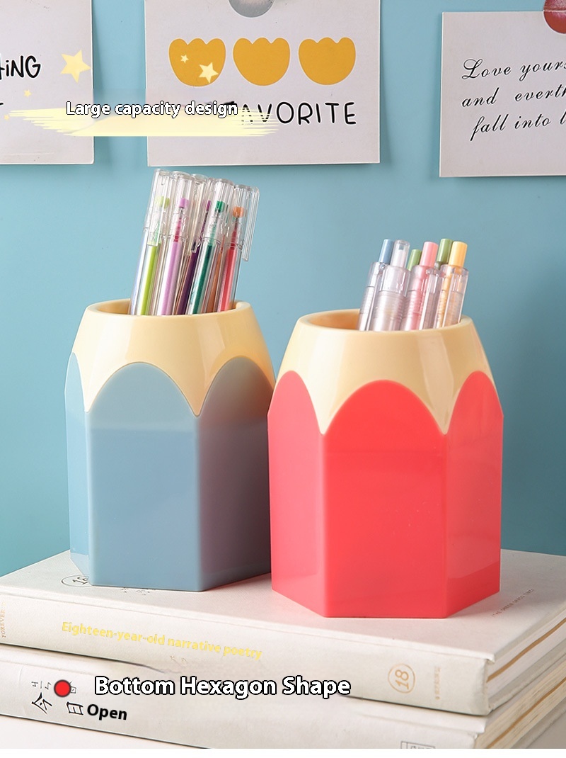 Title 10, Creative Pen Holder Student Office Learning Sta...