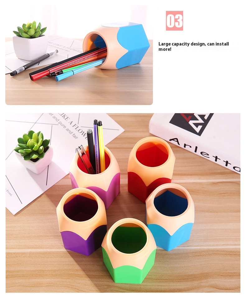 Title 14, Creative Pen Holder Student Office Learning Sta...