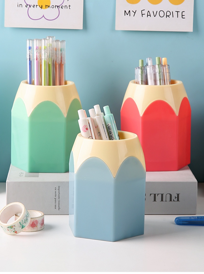 Title 20, Creative Pen Holder Student Office Learning Sta...