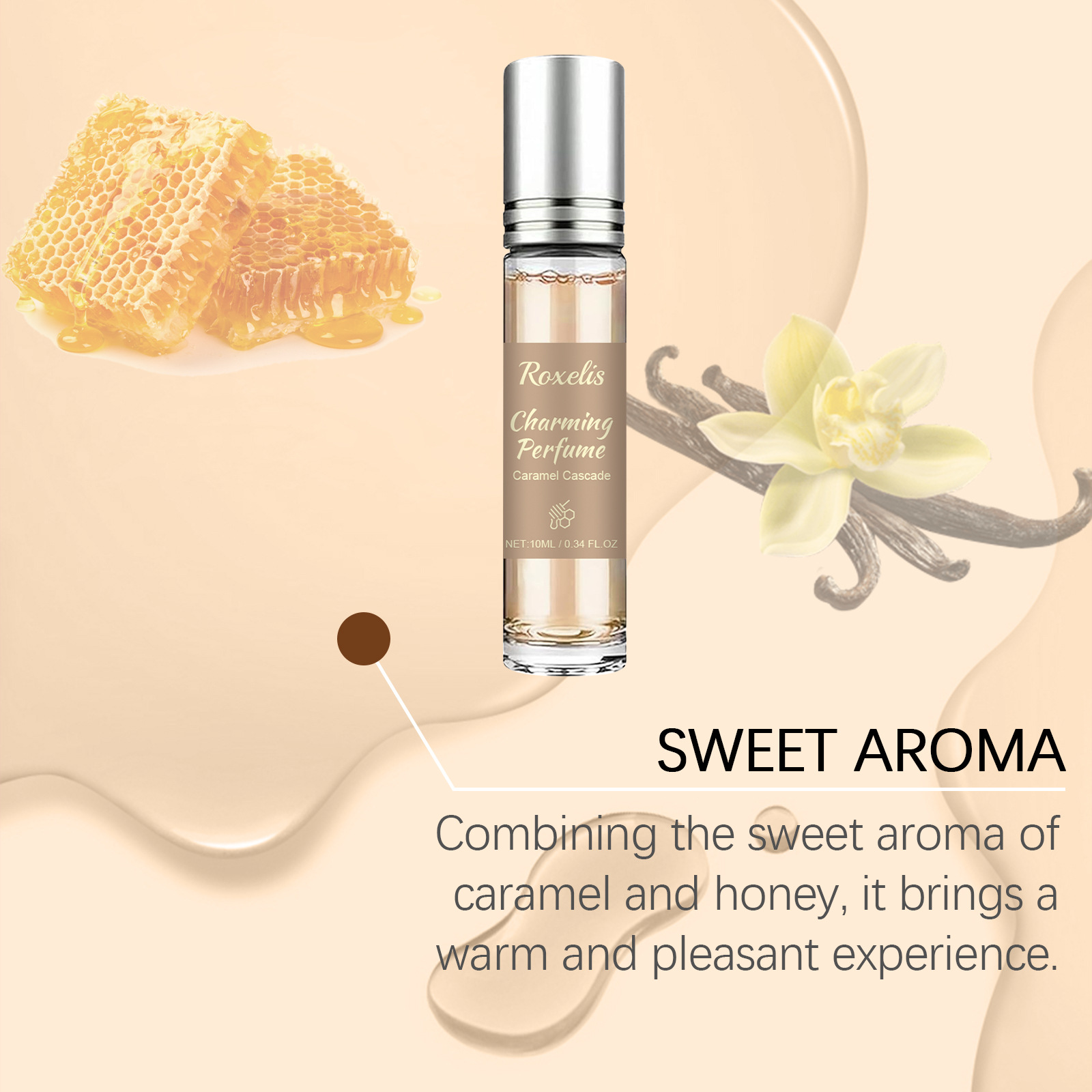 Title 8, Caramel Honey Eau de Toilette, słodki zapach dl...