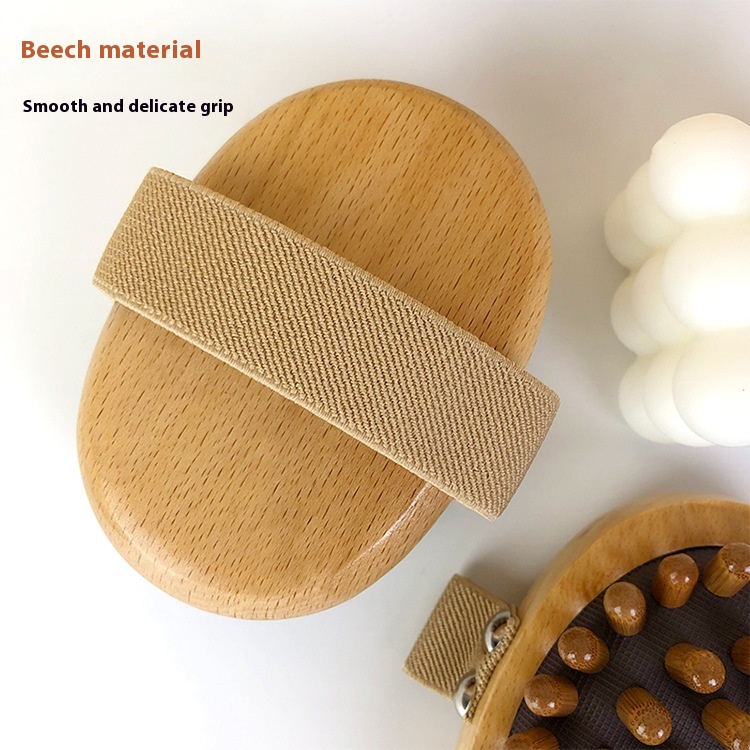 Title 7, Air Cushion Meridian Comb Wooden Head Massage C...