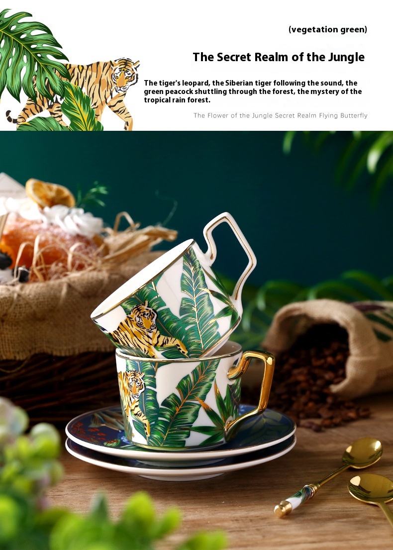 Title 1, Jungle Ceramic European Light Luxury Hand Paint...