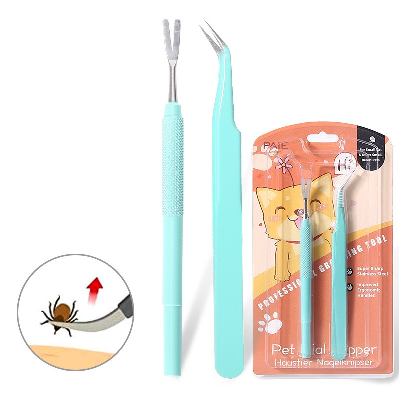 Title 2, Pet Stainless Steel Tweezers Tool