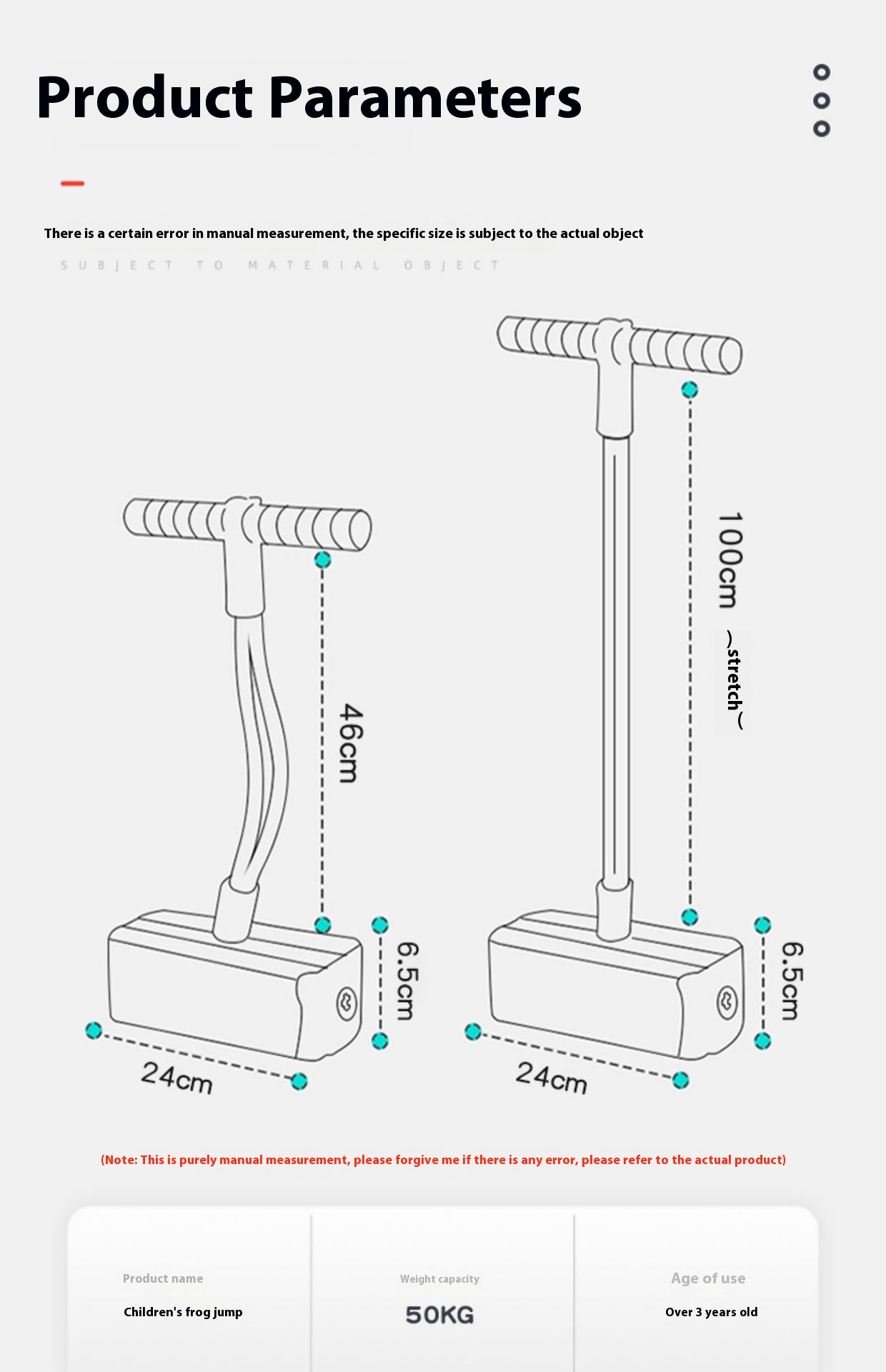 Title 11, Pogo Stick Enfant Frog Jump pour Grandir et Gag...