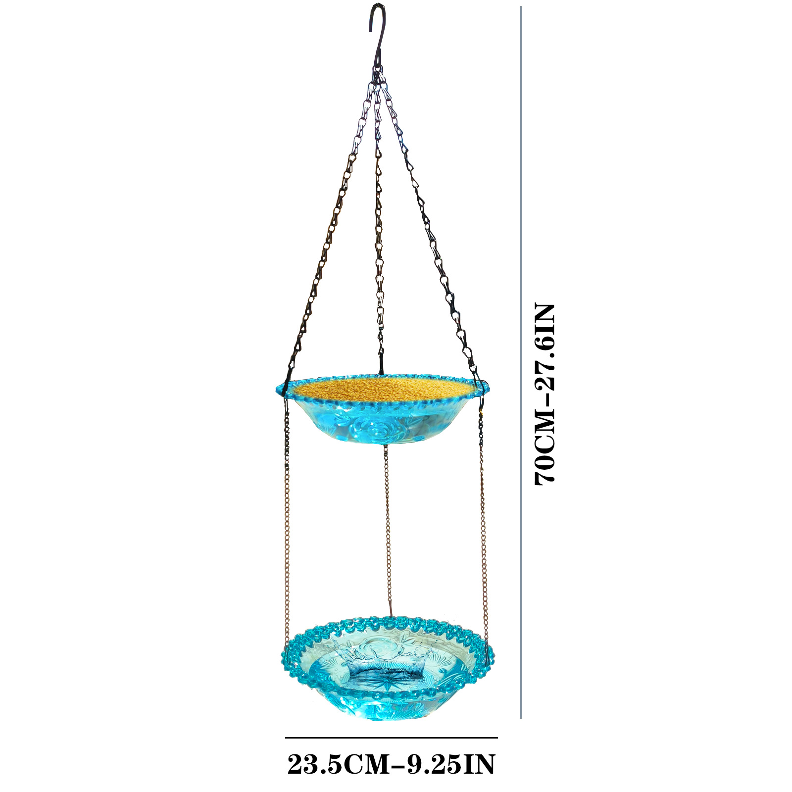 Title 1, Double Outdoor Hanging Feeder Courtyard