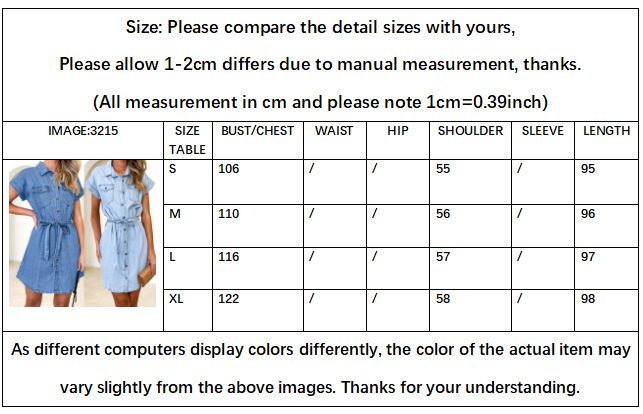 Title 1, Spring And Summer New Loose Casual Denim Dress ...