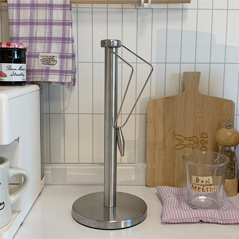 Title 1, Stainless Steel Kitchen Vertical Tissue Holder