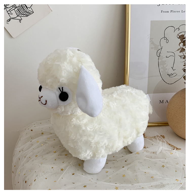 Cute Plush Alpaca Bag