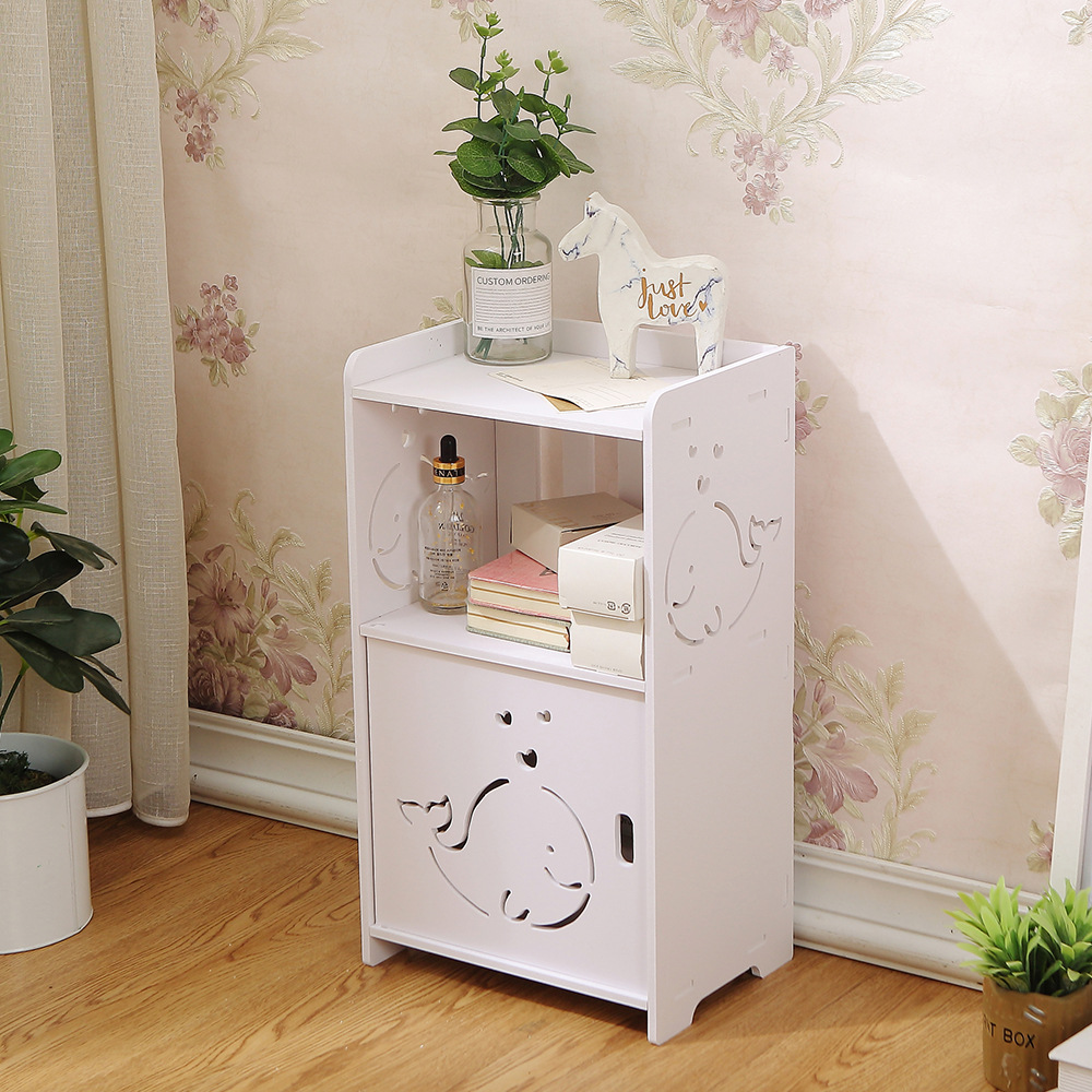 Title 4, European-style Simple Bedside Table Creative Ho...