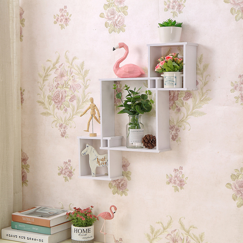 Title 4, Wall Mounted Storage Rack Creative And Slightly...