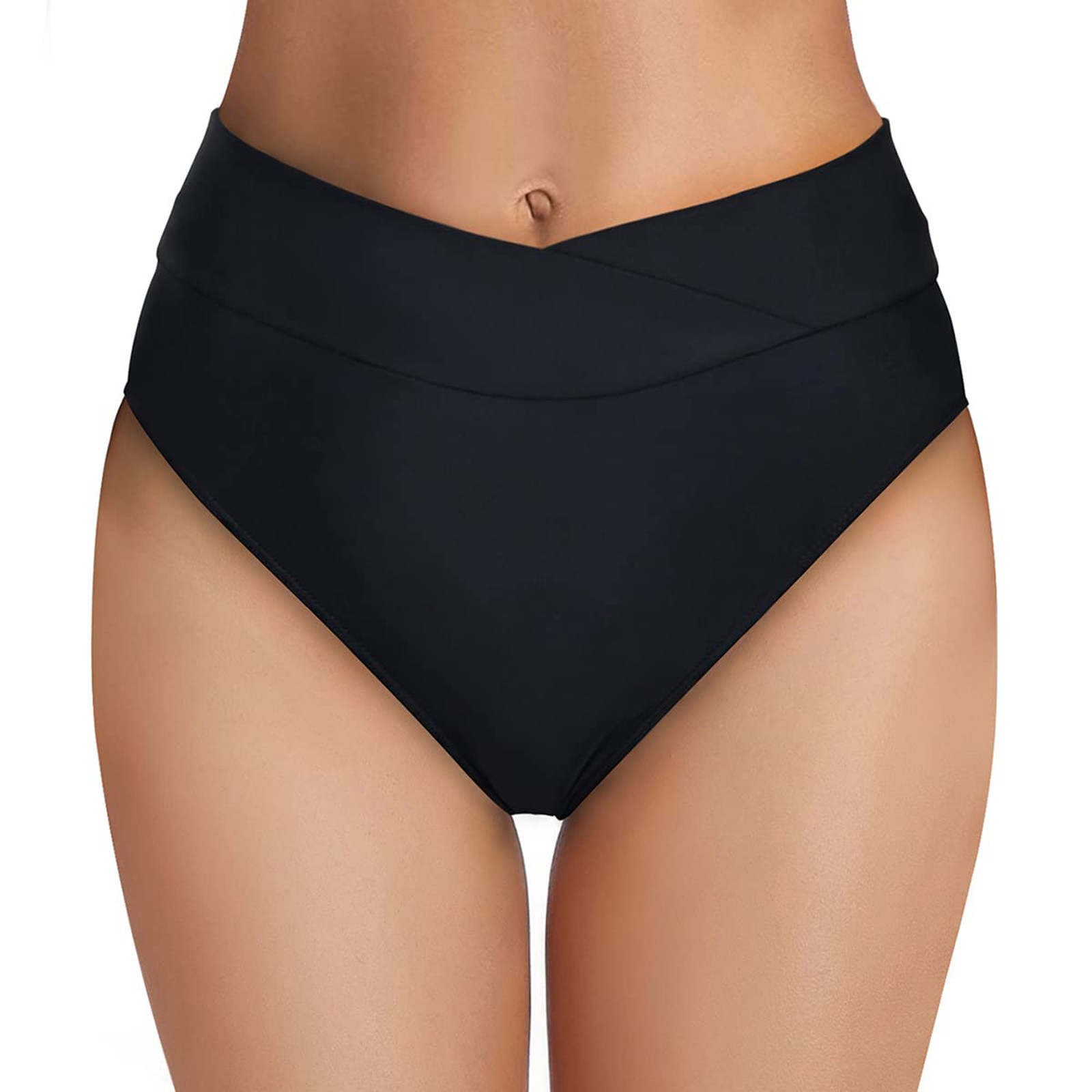 Title 4, Cross High Waist Triangle Shorts für Damen. Per...