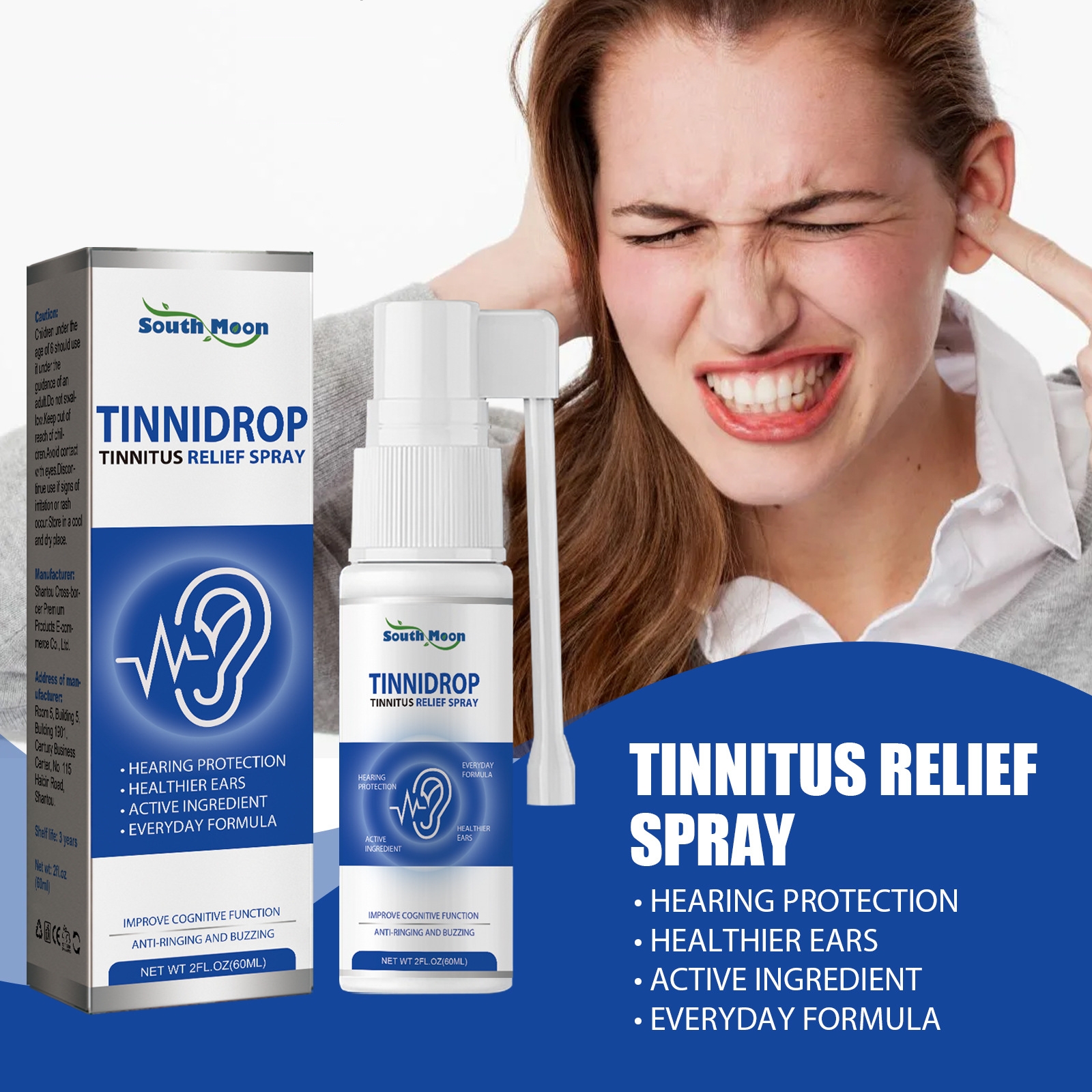 Title 1, Alivio del tinnitus con spray South Moon