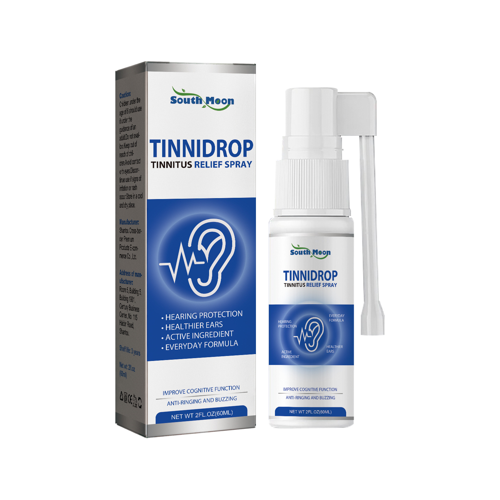 Title 5, South Moon Tinnitus Relief Spray Relief