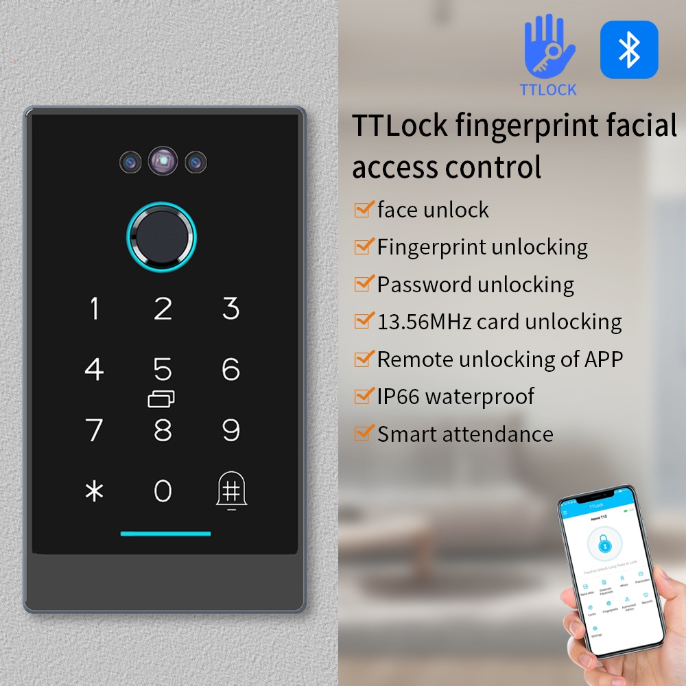 Title 1, Lock All Face Recognition Waterproof Fingerprin...