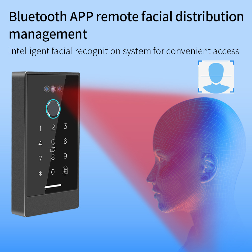 Title 4, Lock All Face Recognition Waterproof Fingerprin...