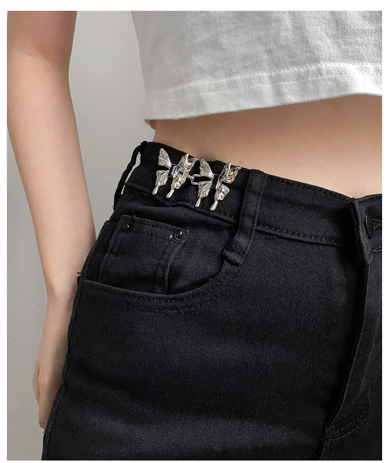 Title 2, Butterfly Belt Punch-free Waist Of Trousers Big...