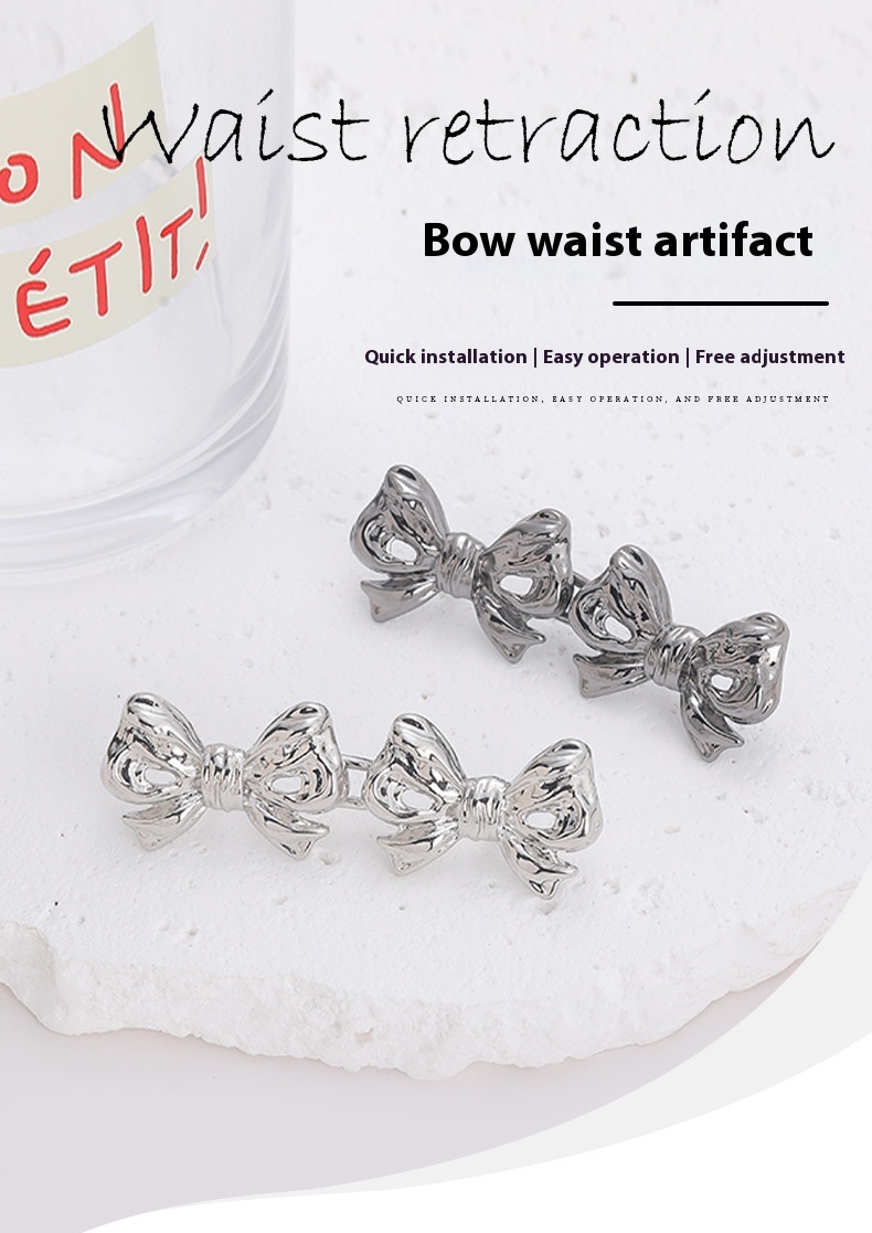 Title 4, Removable Nail-free Sewing Free Double Bowknot ...