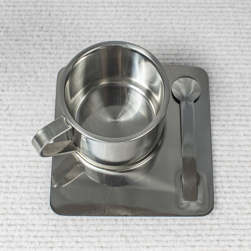 Title 8, Stainless Steel Coffee Cup Suit Italian Simple ...