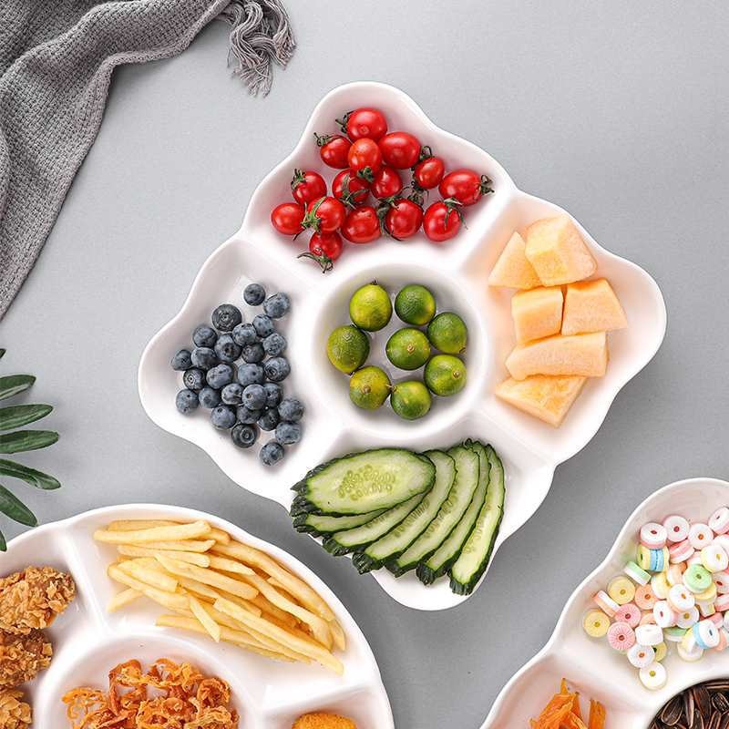 Title 3, Creative Square Snack Plate for Cold Dishes | S...