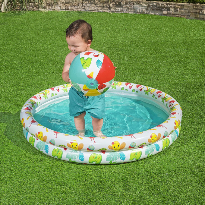 Title 5, Paddling Pool Inflatable Family Swimming Pool C...