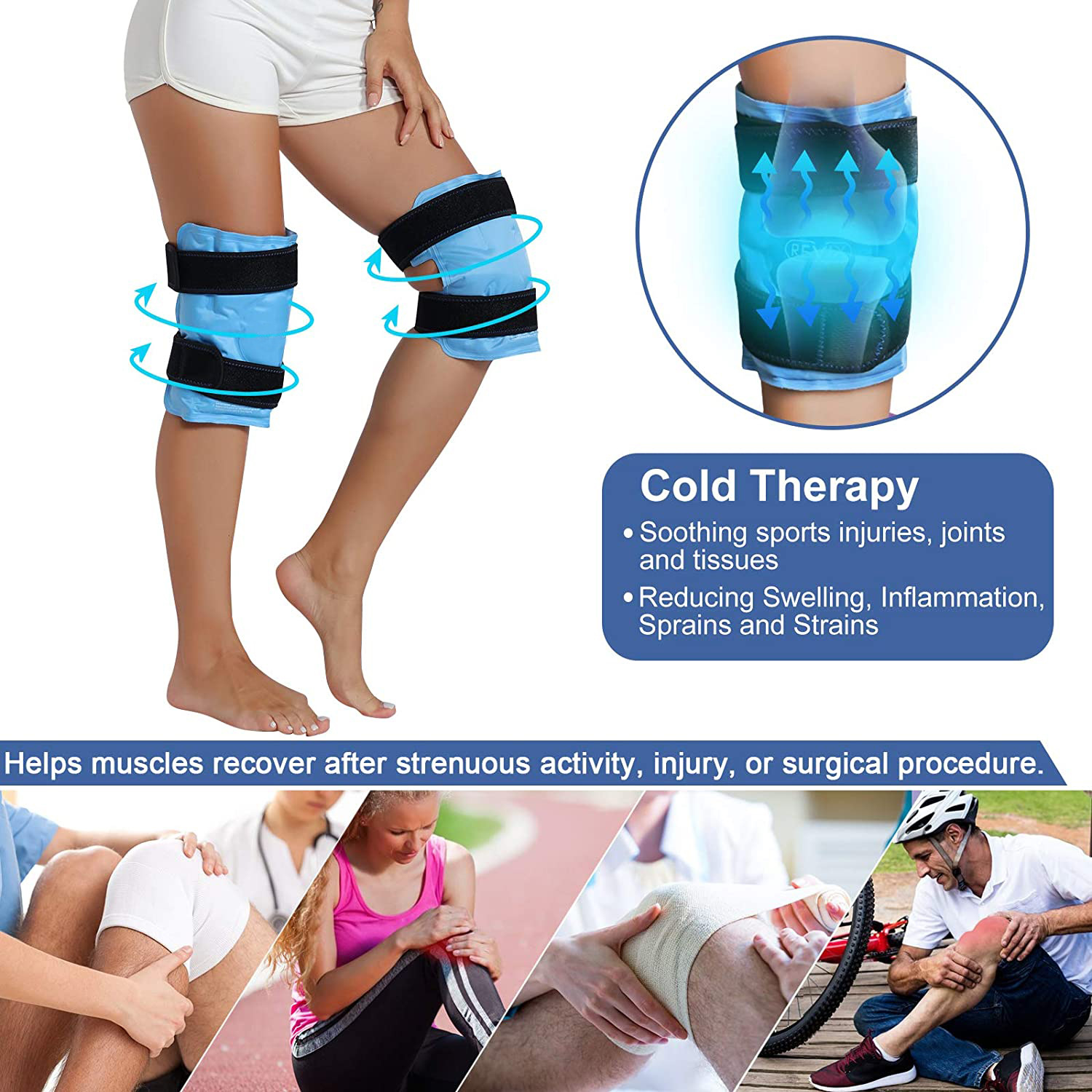 Title 2, Calf Ice Pack Sports Protective Gear