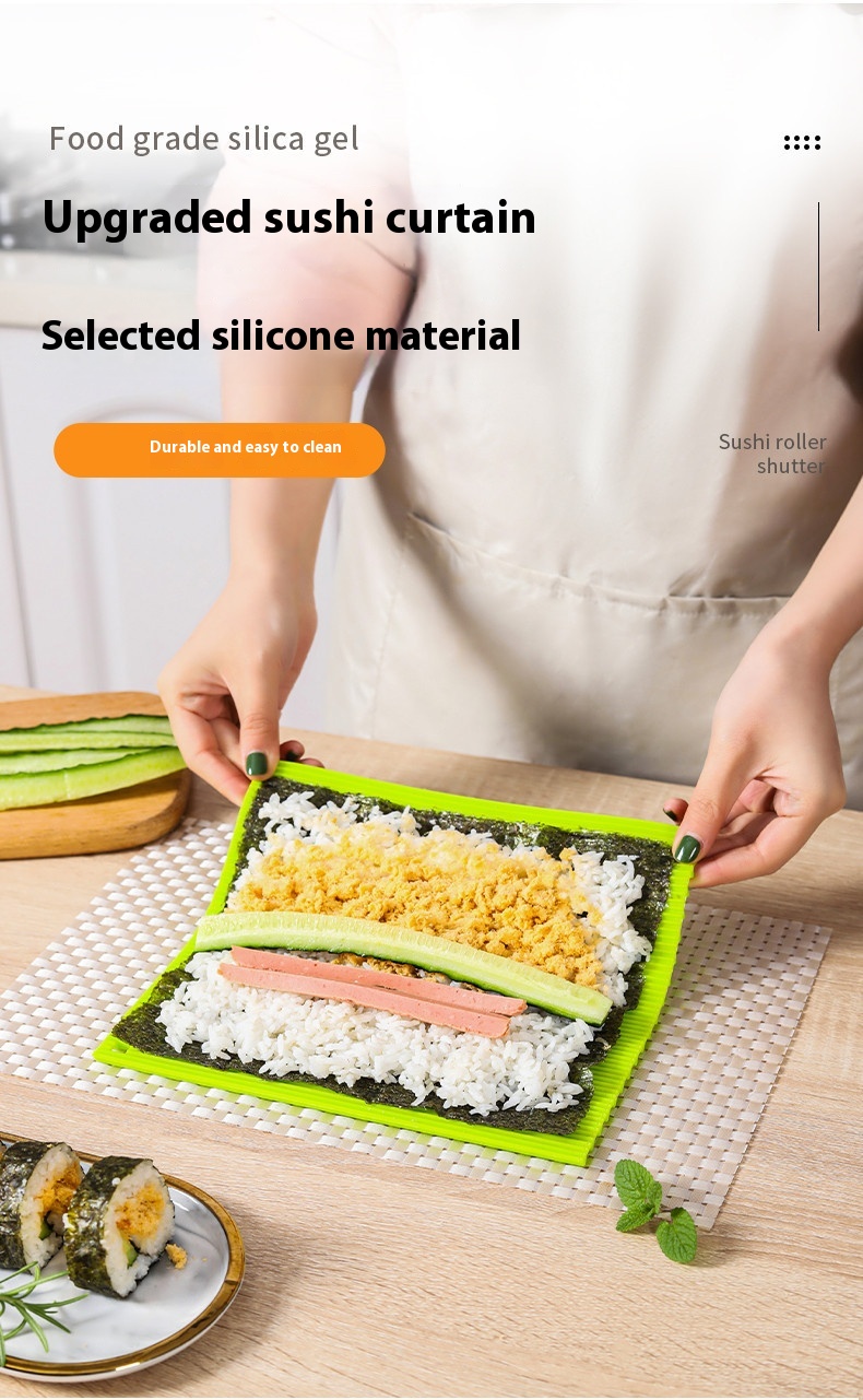 Title 14, Silicone Sushi Hand Roll Mask Dual-purpose Seaweed