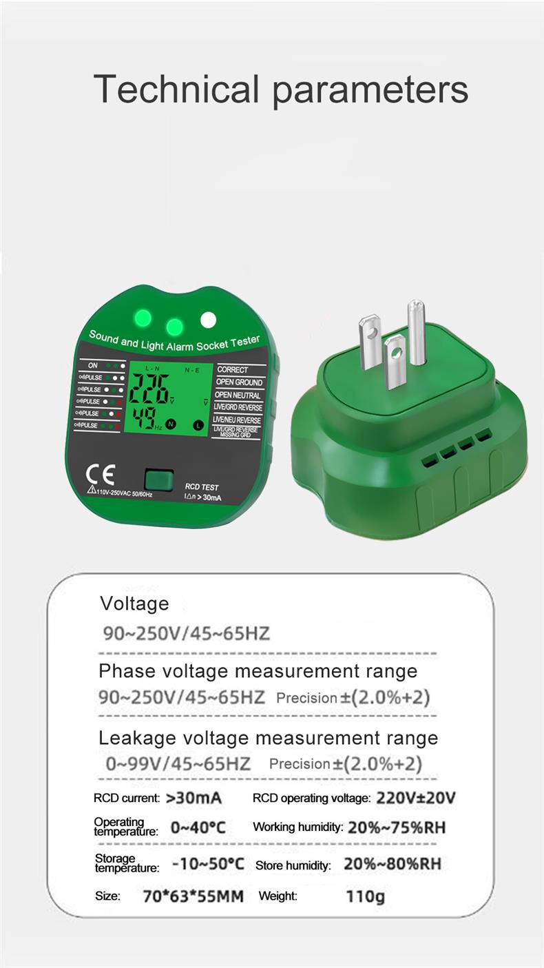 Title 2, European And American Regulations Socket Tester