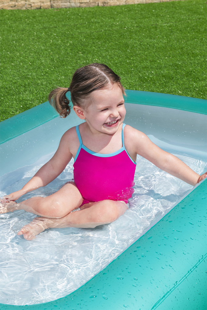 Title 2, Inflatable Swimming Pool Baby Paddling Pool Bat...