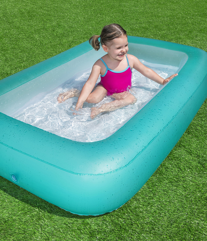 Title 3, Inflatable Swimming Pool Baby Paddling Pool Bat...