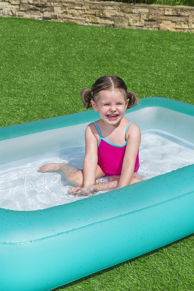 Title 4, Inflatable Swimming Pool Baby Paddling Pool Bat...