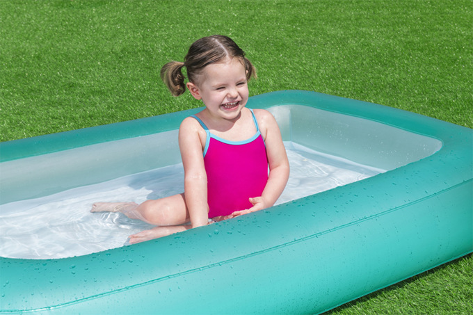 Title 5, Inflatable Swimming Pool Baby Paddling Pool Bat...